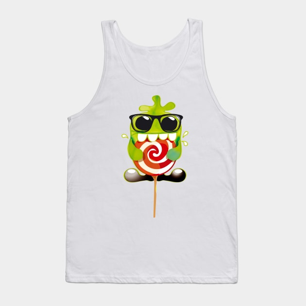 lollipop monster Tank Top by masslos